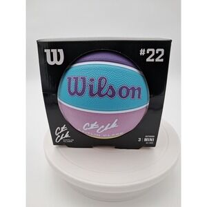 Wilson Caitlin Clark Outdoor Mini‎ Basketball-Pink And Teal